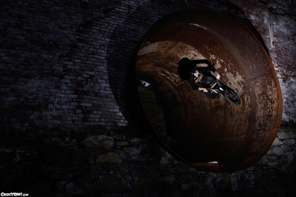 Full pipe action!