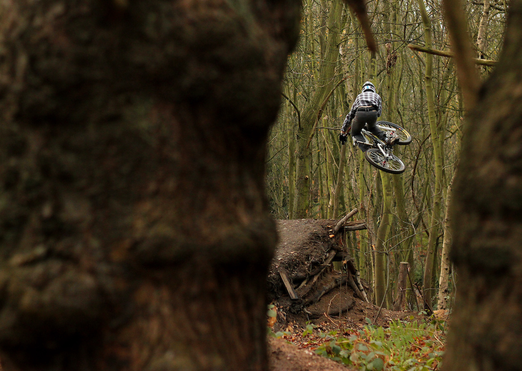 Sending it in the English winter.
