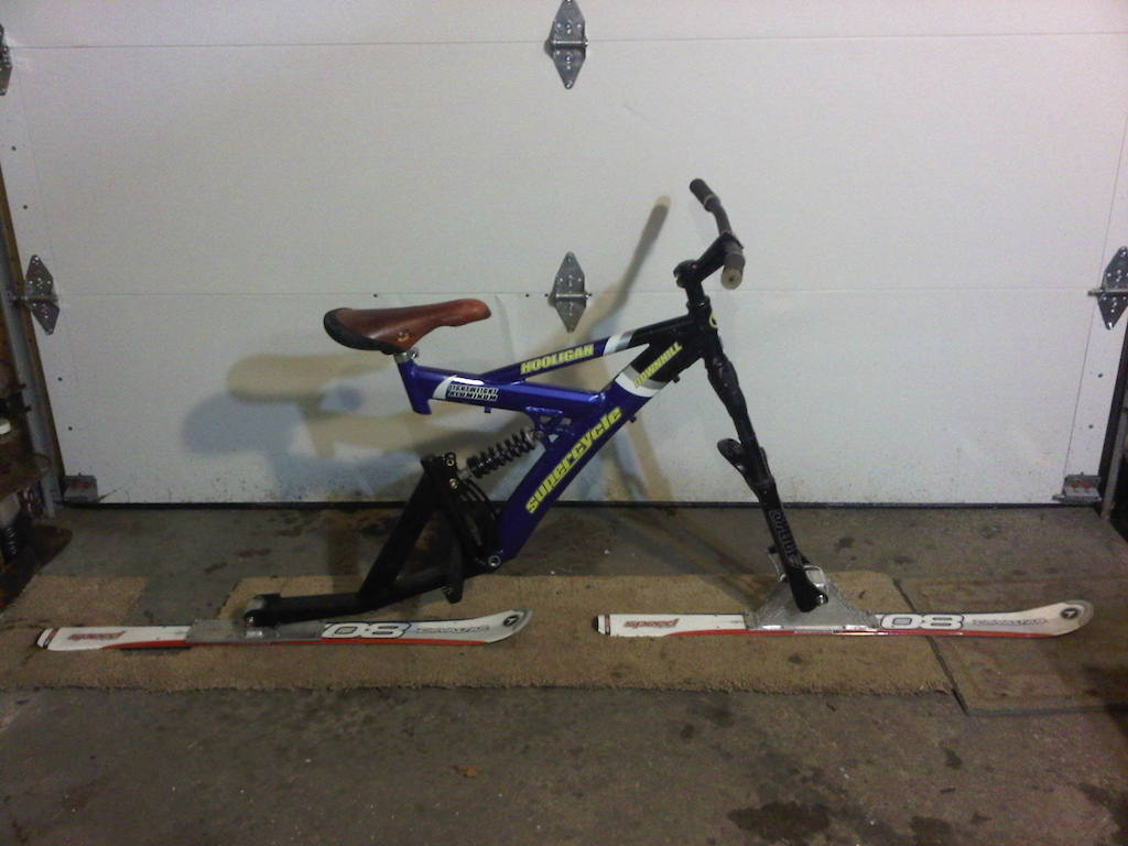 Ski bike, Snow bike...
Ready for it's new owner