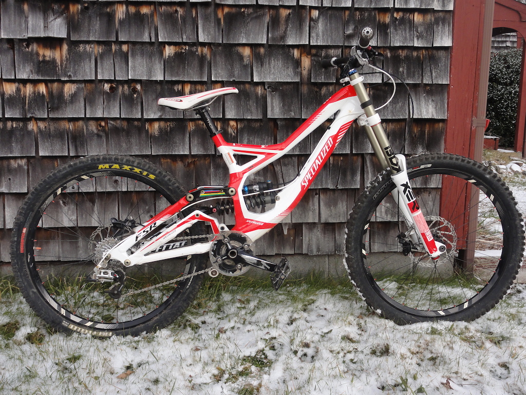 back from a snowy DH run out back in mid December