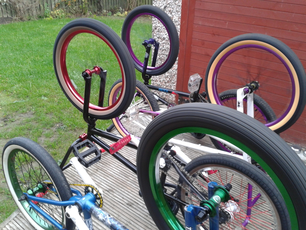 Spinning wheels