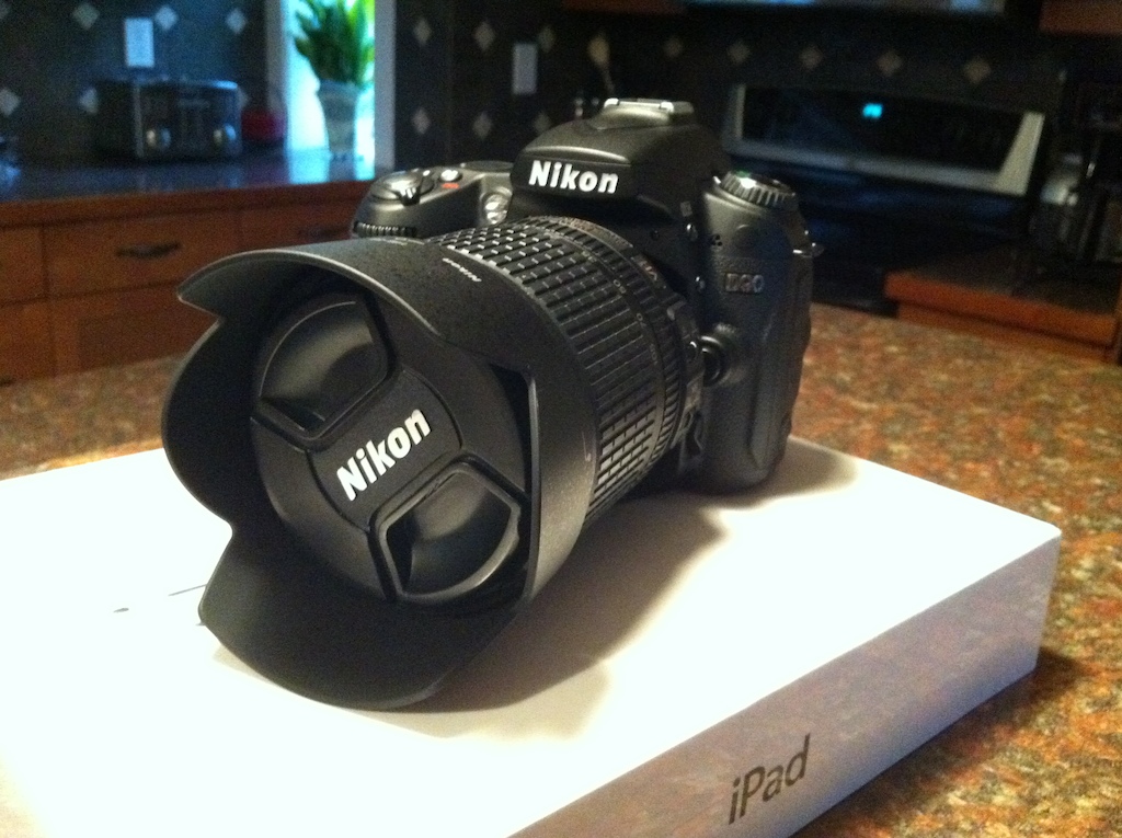 My New Nikon D90 with a Nikorr 18-105mm VR lens.