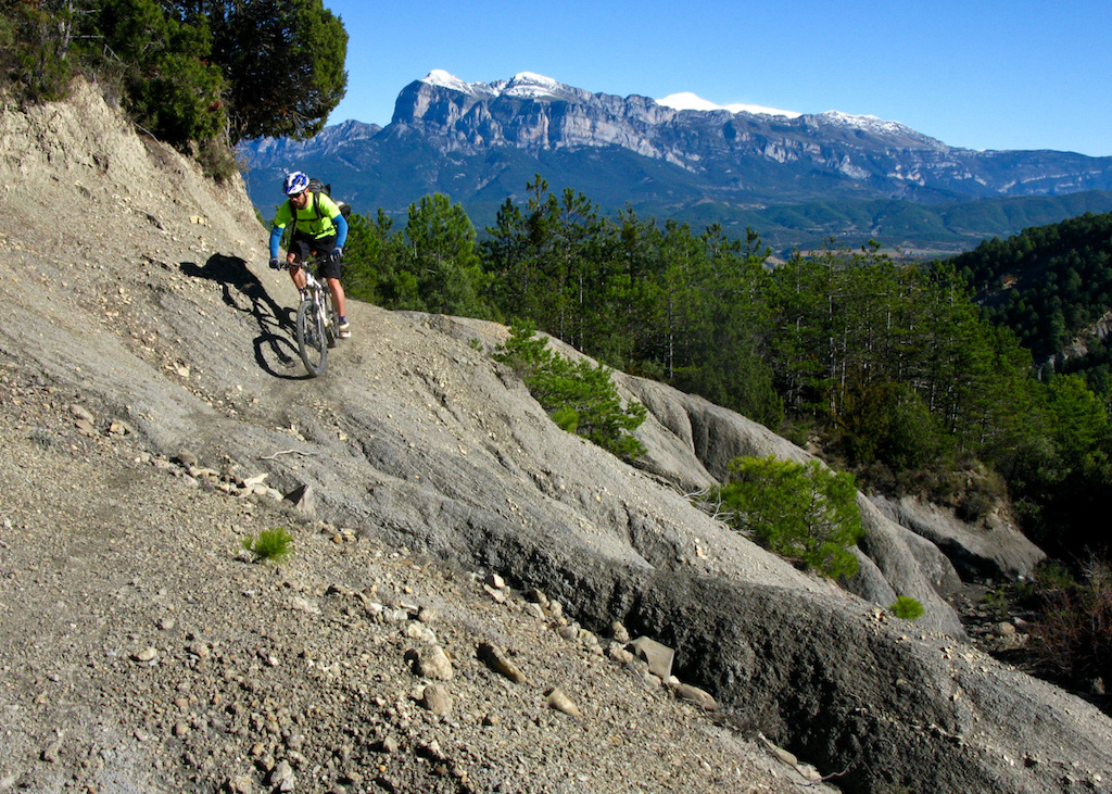 Riding the Margas, south of the Pyrenees, in Autumn.
