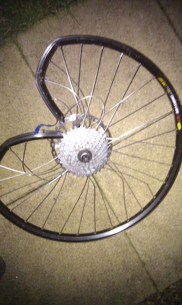 1st ride since October.....anyone recommend me a new rim!