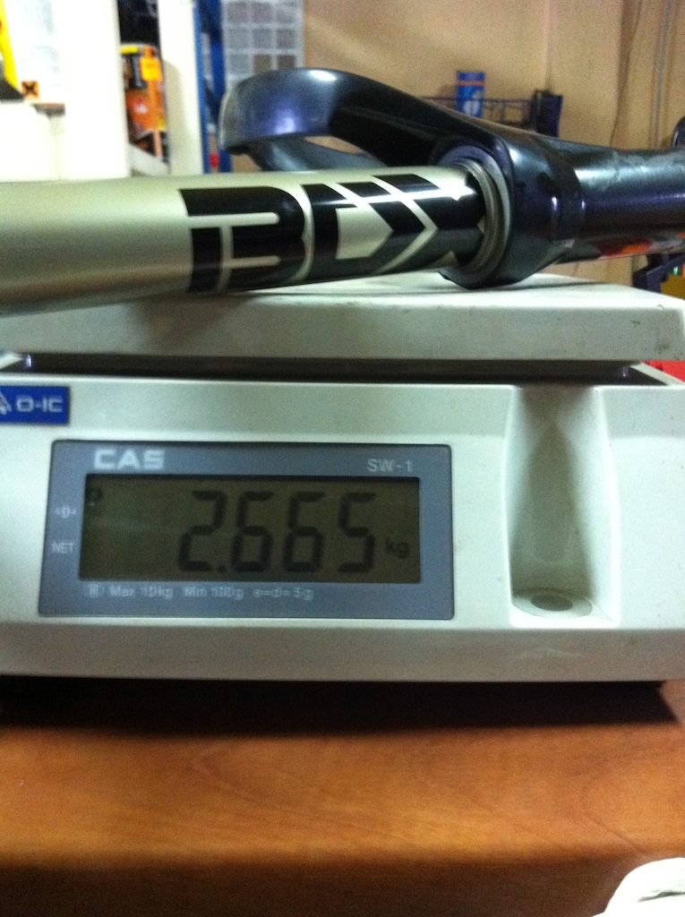 RS Boxxer WC 2011 real weight