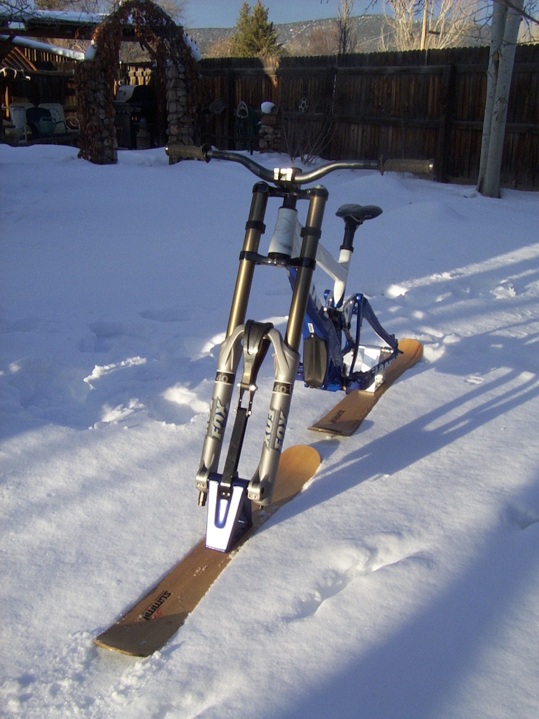 this is my uncles new ski bike. cant wait to go up and ride it!