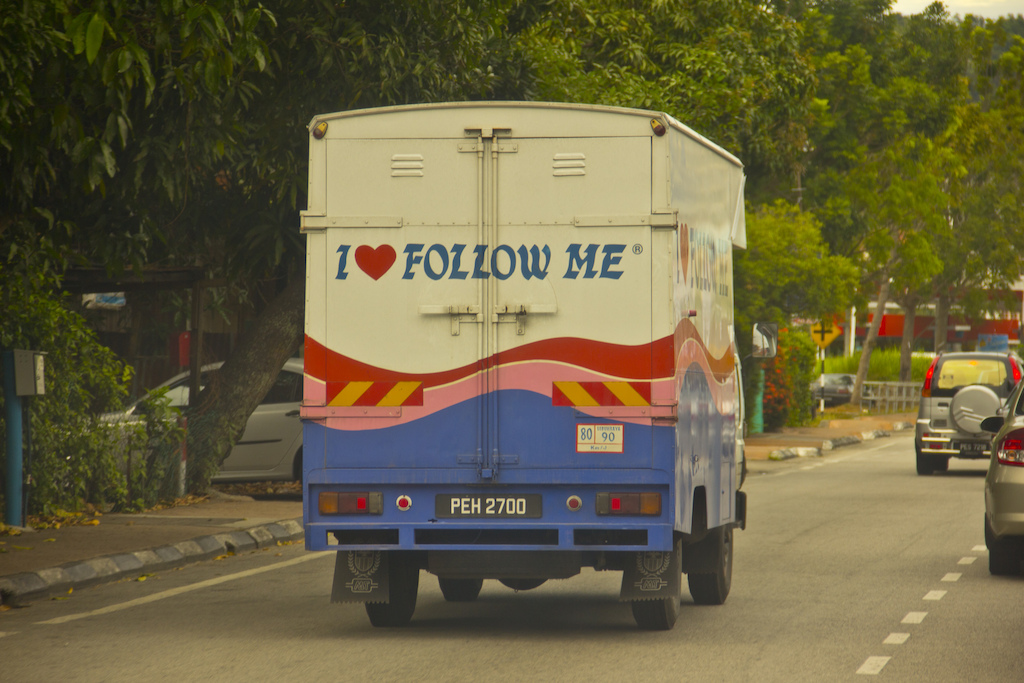 follow me advertising campaign in Malaysia?