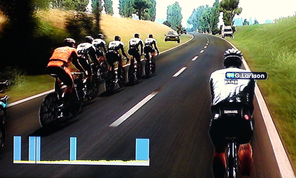 Tour De France screenshots from the PS3....Now I'm getting this road bike buzz....