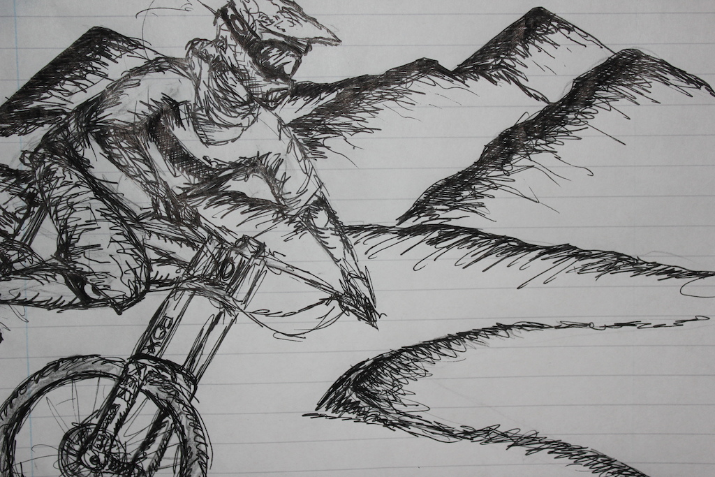 random pic i drew in class today
