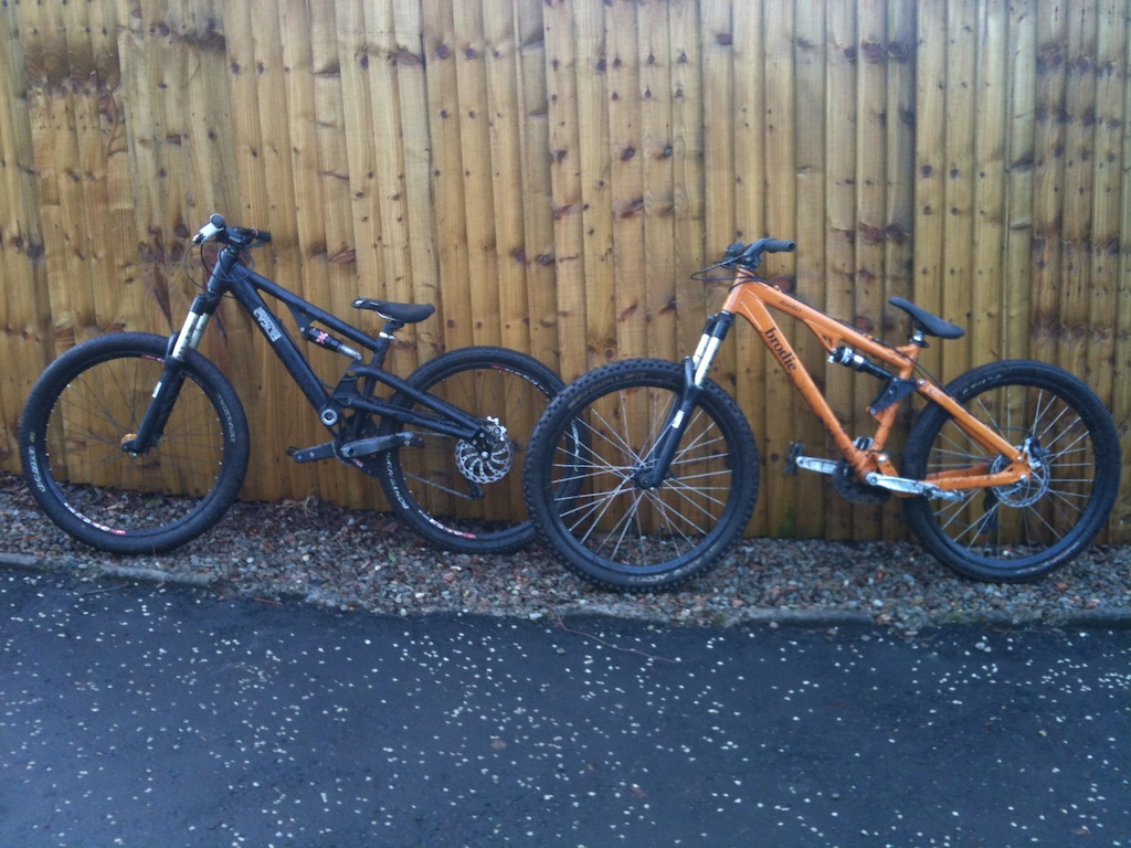 Me and scotts bikes