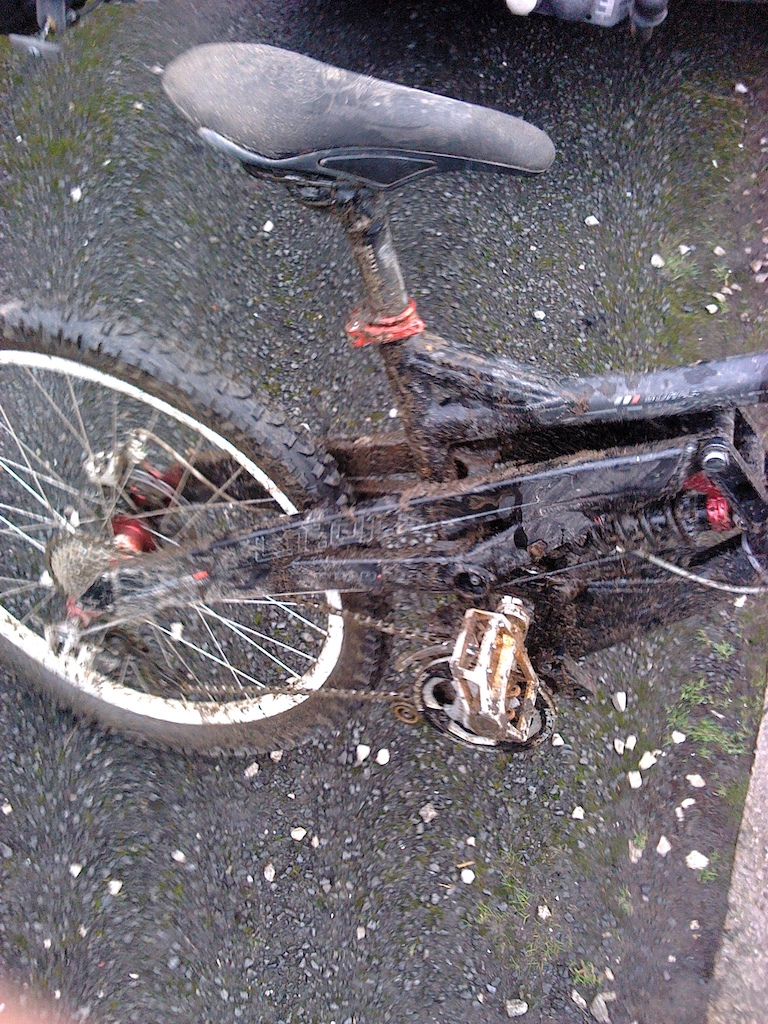 my bike after a shred up  healy nab