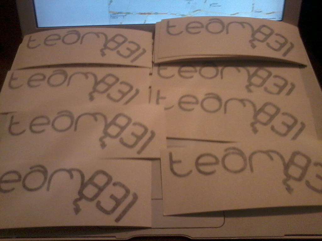 Team 831 decals