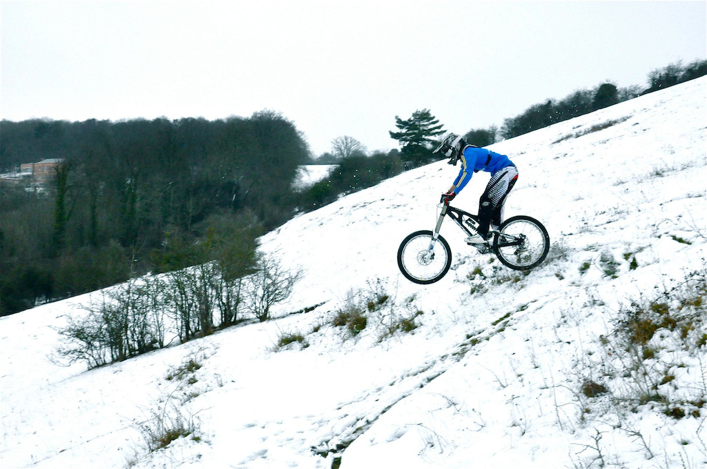 Taking off over path