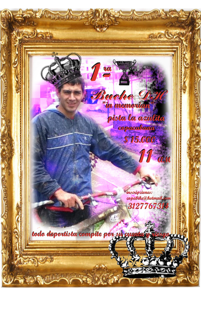 este 12 de febrero en copacabana 
hora: 11 am
inscripciones en:
copabike@hotmail.com o al 312 776 73 14