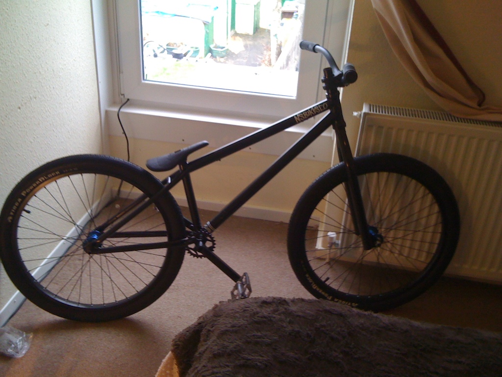 finaly got my 2012 Ns Capital 24" frame just a mock up of the build