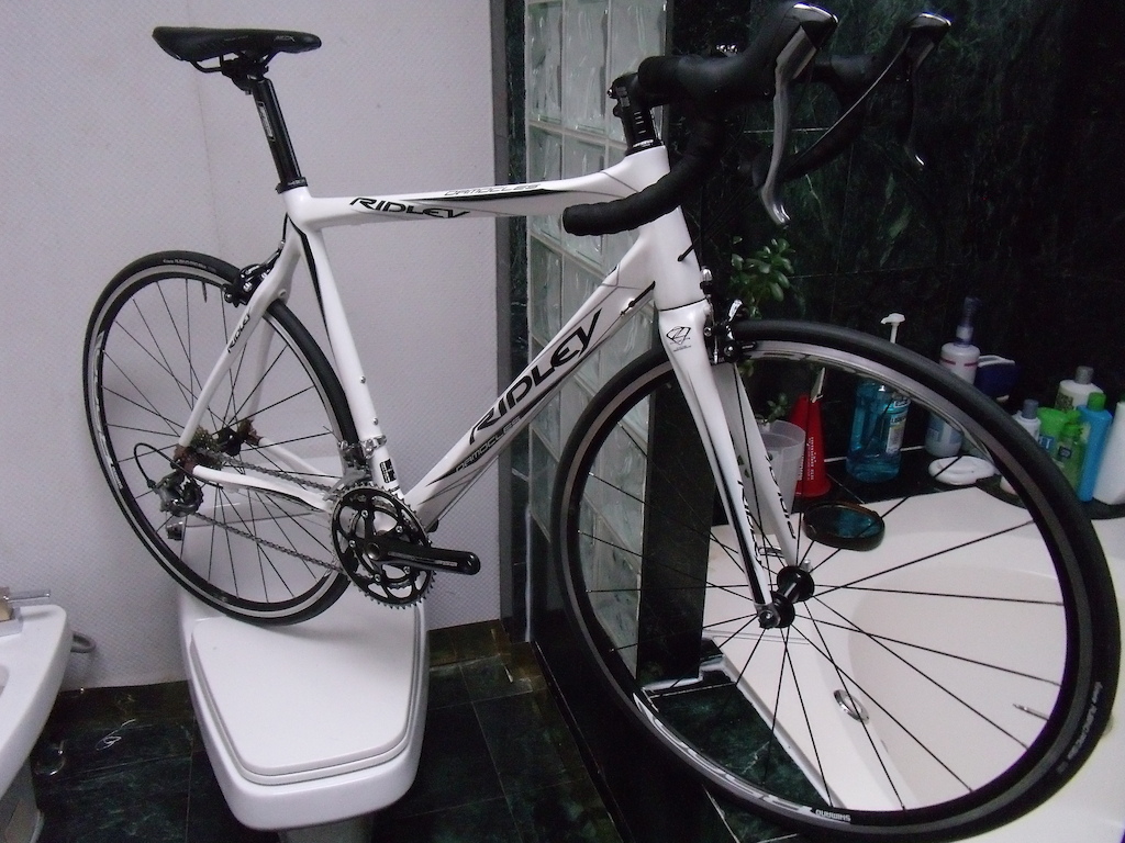 BRAND NEW 2011 56cm Ridley Damocles FULL CARBON ROAD BIKE (with titanium dropouts)