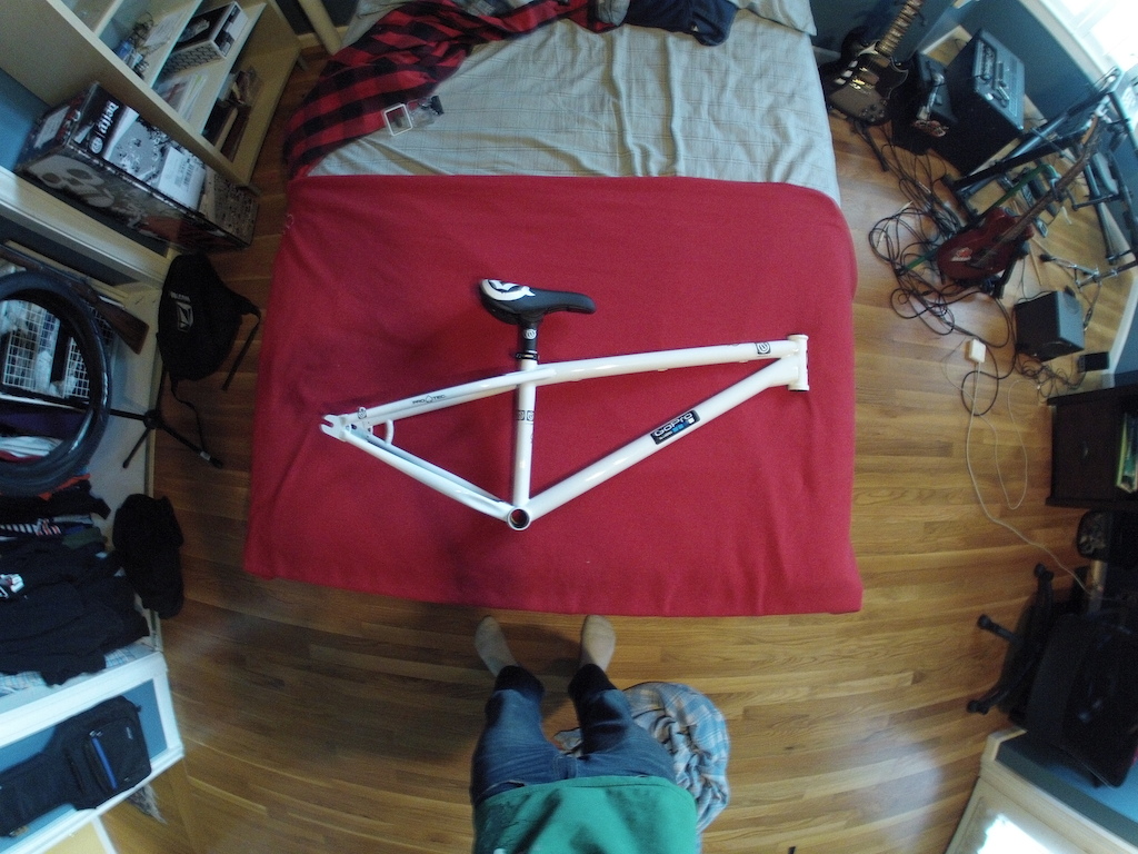 Cryptkeeper Frame with seat and seatpost