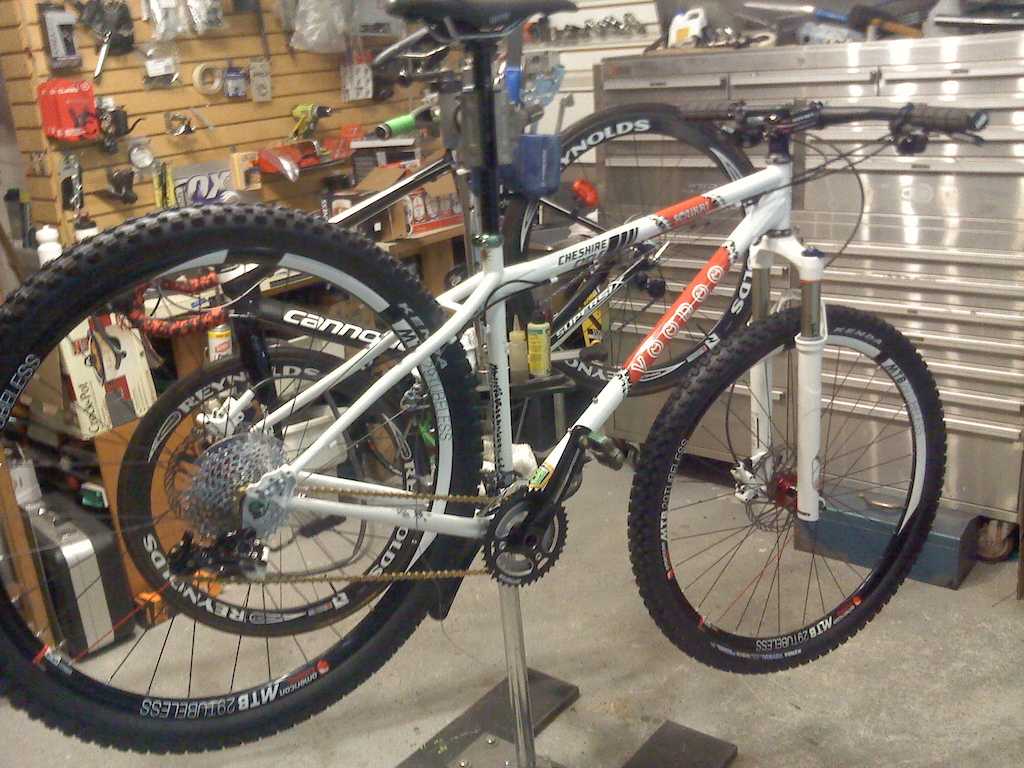 My new 2012 Voodoo Soukri, steel 29er 27.3lbs