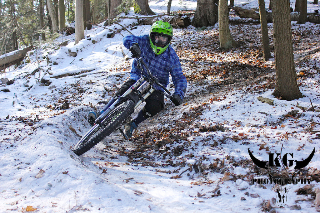 Carving the berm