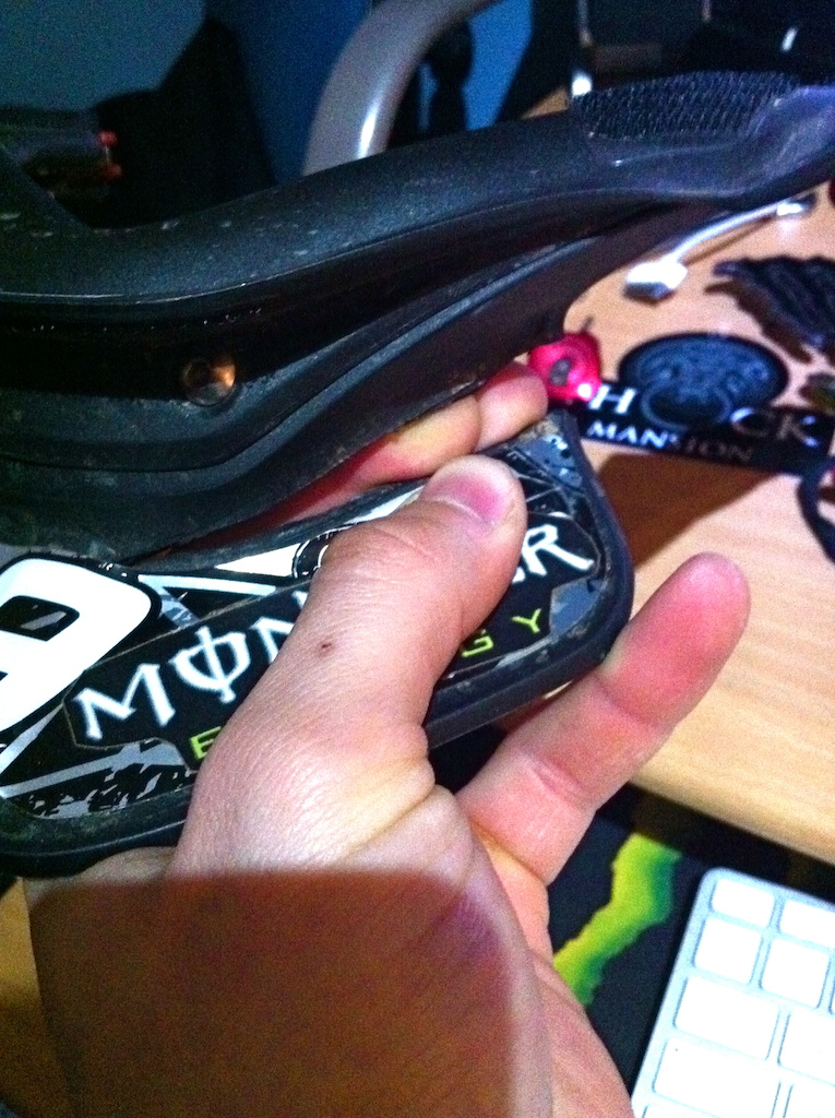Broken Leatt Brace  -.-
