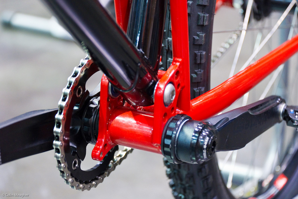 The bikes come with ISCG tabs for a chain guide.