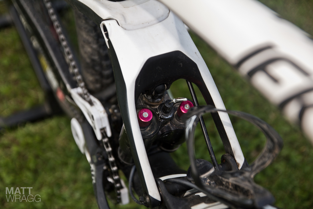 Mark Weir's Cannondale Fulcrum race bike.