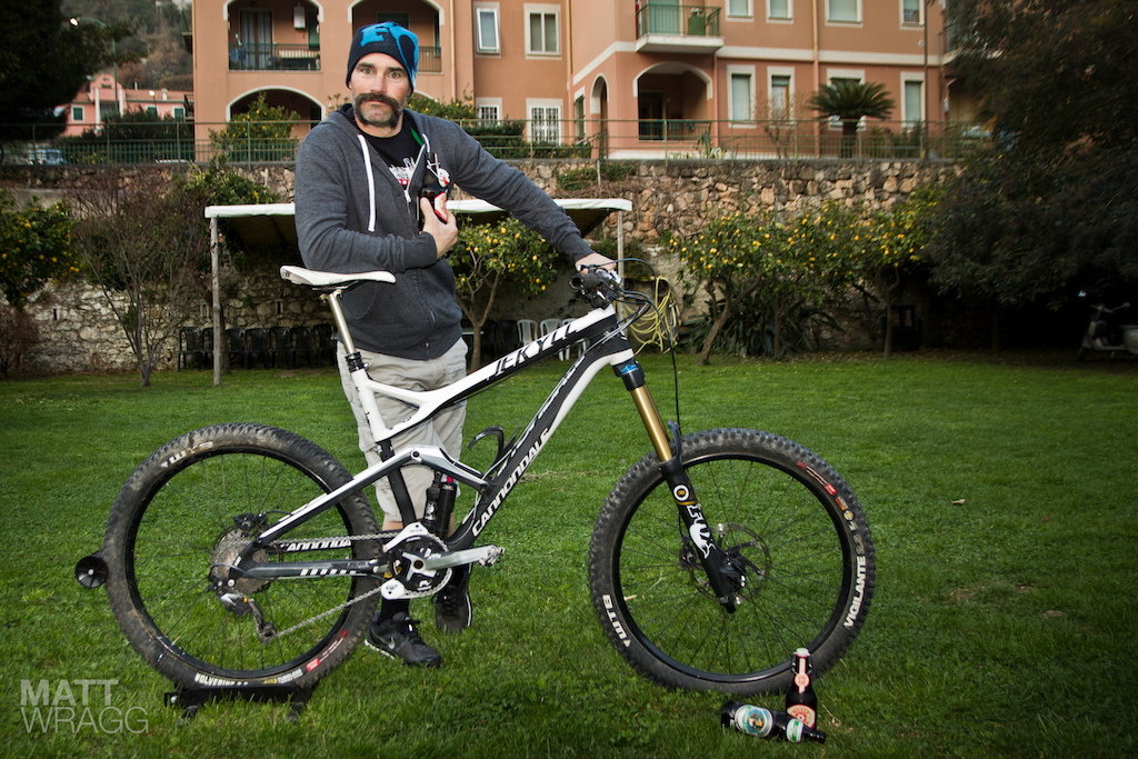 Mark Weir's Cannondale Fulcrum race bike.