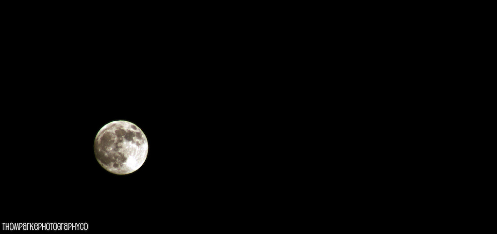 One night I decided to shoot the moon, this is just one outcome of my shots