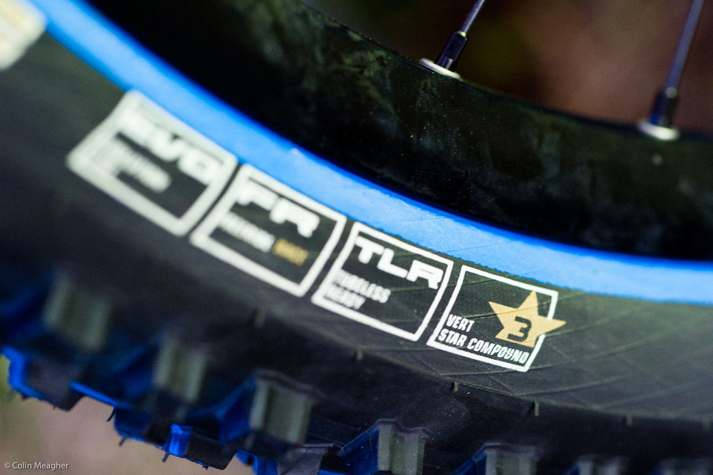 First Ride Vert Star Editions of the Schwalbe Hans Damph tires