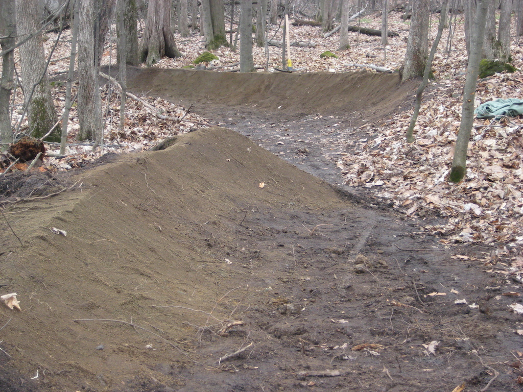 Moto berm got beasted and now has a transfer berm into it.