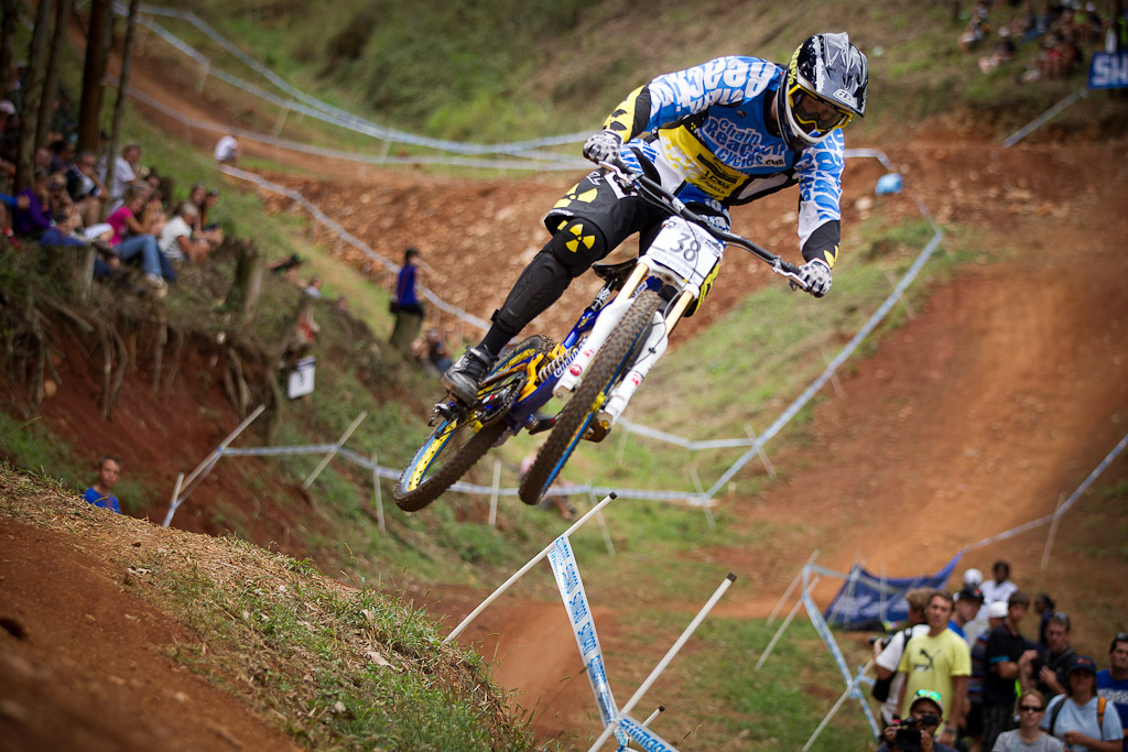 Race day at Pietermaritzburg at the 2012 UCI World Cup DH