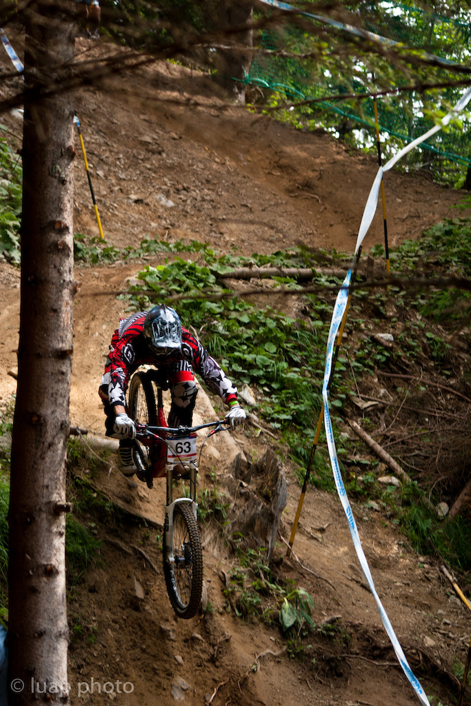 A bunch of shots from the Champery WC a few years back, including a few of US Champ Logan Binggeli  which were used in this interview: Check it out:
http://www.imbikemag.com/issue7/?page=111