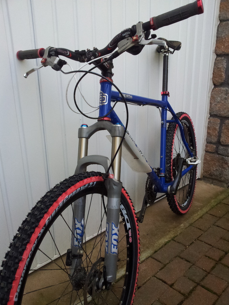 First new tyres in eight years! Going to literally tear up the trails now