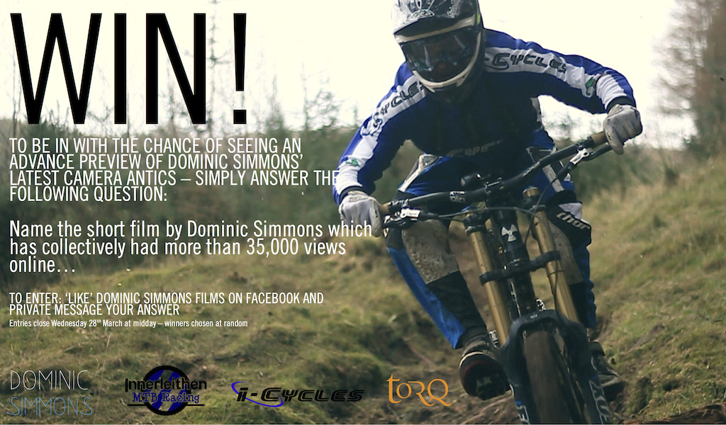 Enter the competition, even if the prize is a bit of a cheap!

www.facebook.com/DominicSimmonsFilms