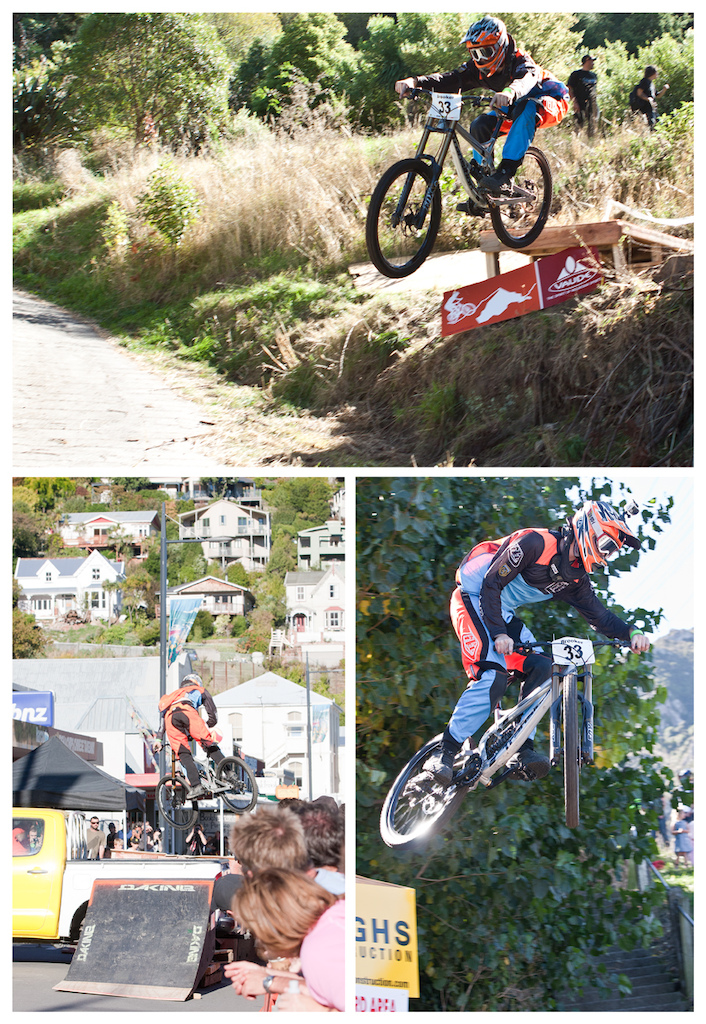 The first Urban Downhill race in New Zealand