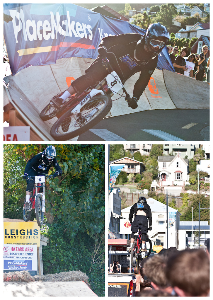 The first Urban Downhill race in New Zealand