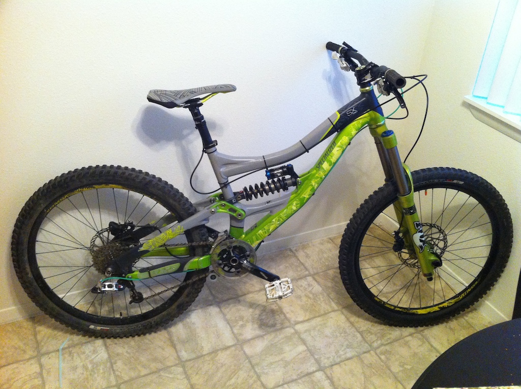 new reverb post. the hydro line is to the side of the tire it just looks centered in the picture.
