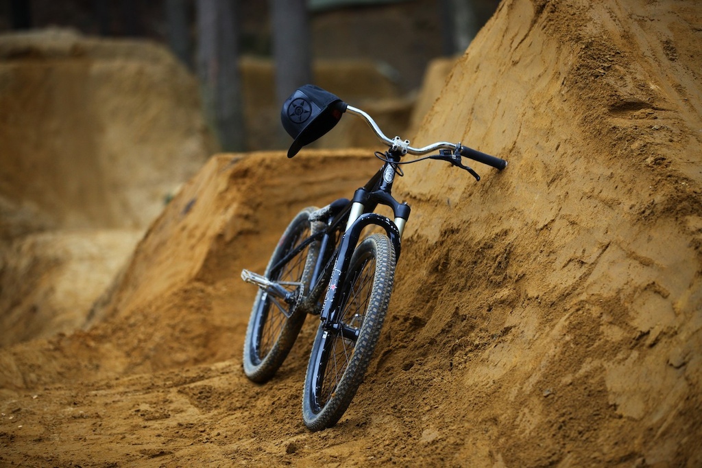 Here is Phils 24" Identiti Dirt jump bikes