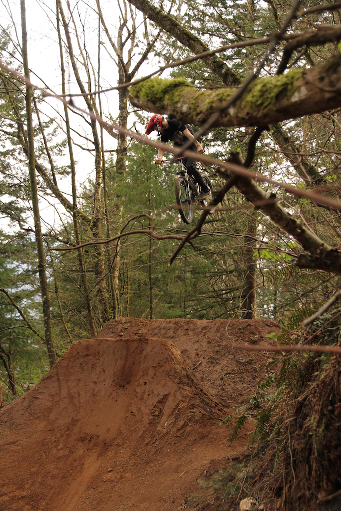 Three on the last jump.