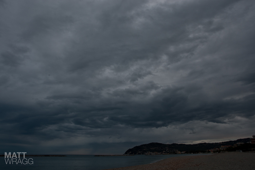 Guess the weather tomorrow?

Superenduro PRO1 2012, Golfo Diano Marino.