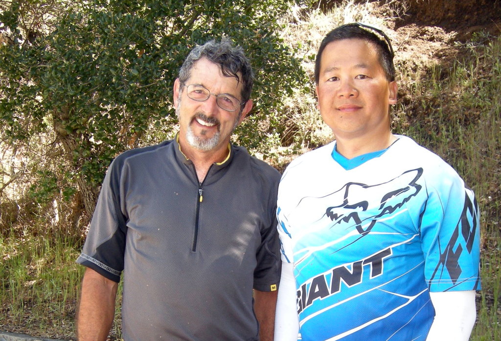 RC and An Lee, Giant's Global Marketing Director, who belted out 27 miles and 4300 feet of climbing with a smile.
