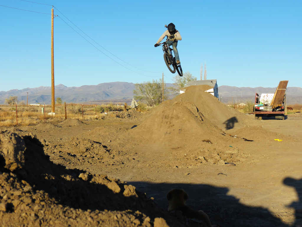 airing out the big jump.