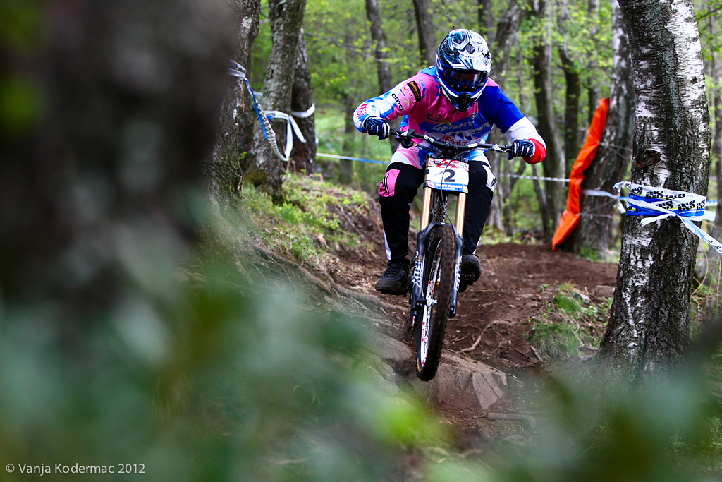 ...during iXS Downhill Euro Cup 2012