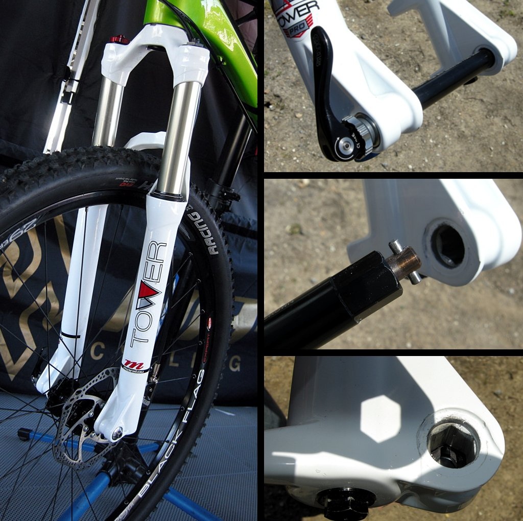 Tower 29er fork and Hexlock QR15 axle