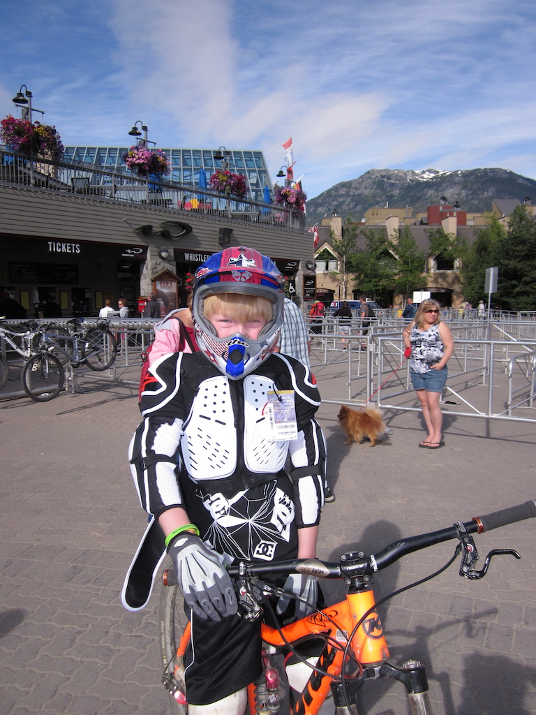 Me sweating at Whistler :(