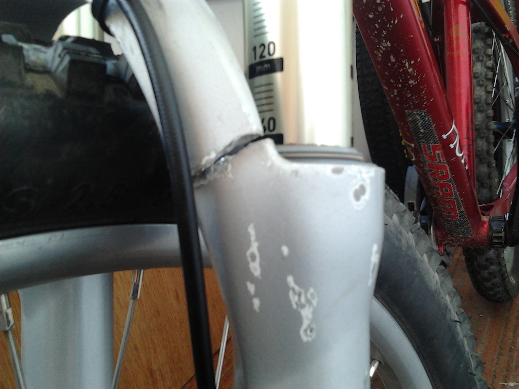 Snapped my RS Pike today in a crash. Gladly I`m still ok.