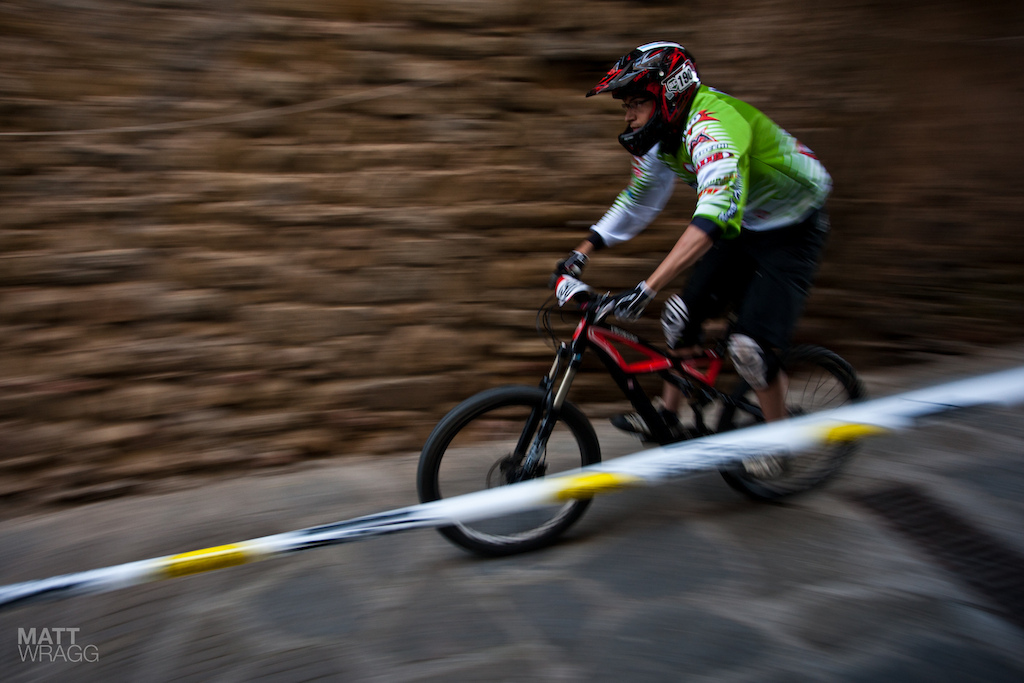 A panning shot that actually worked for once.