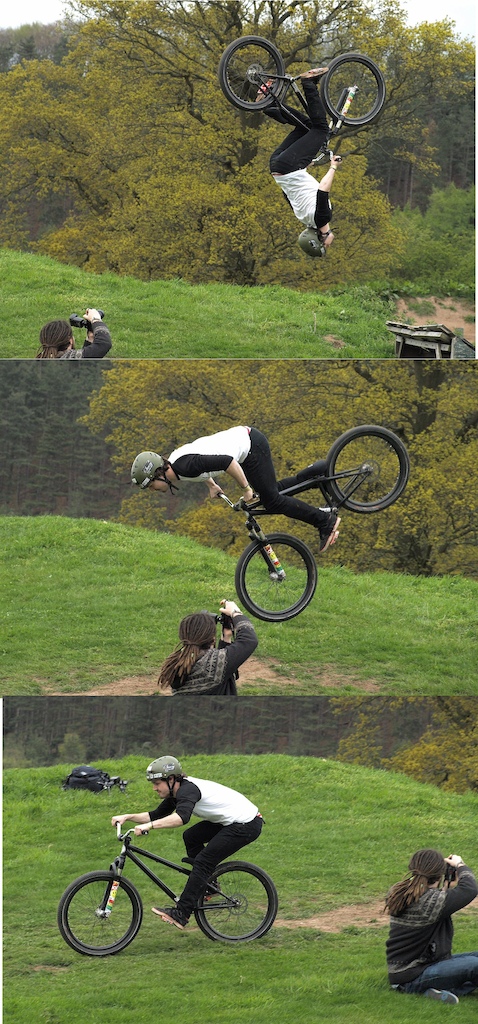 Back flip to flat