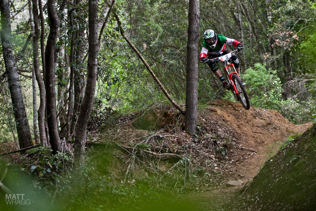 The dry river crossing on stage two.