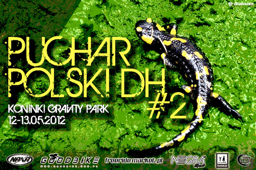 Poster design for Koninki Gravity Park event / koninki.pl